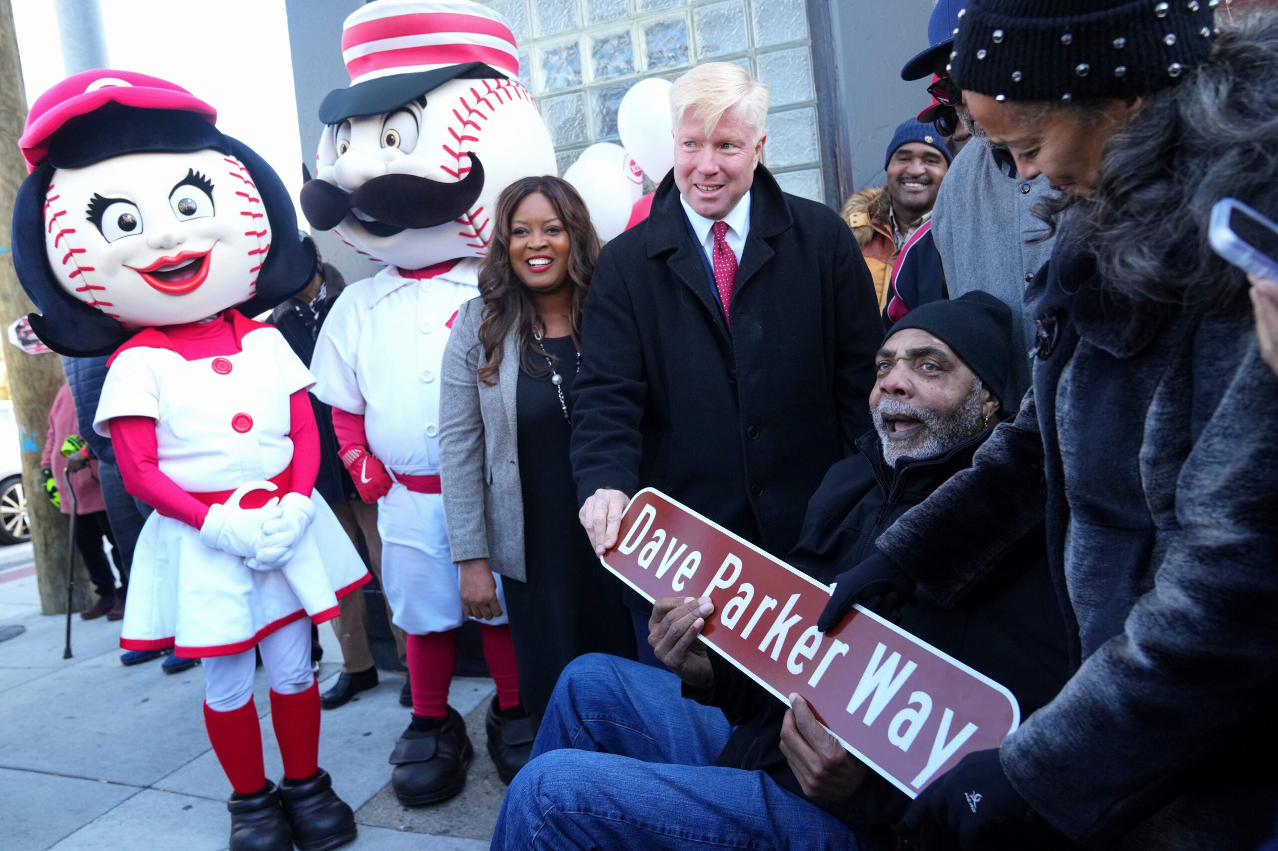 Cincinnati Reds hall of fame baseball player Dave Parker